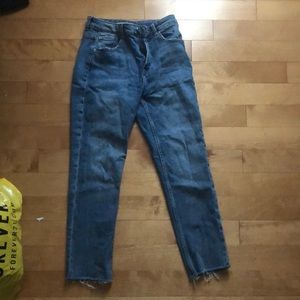 Straight leg jeans